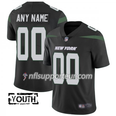 Maillot Enfant New York Jets Personnalisé Nike Noir